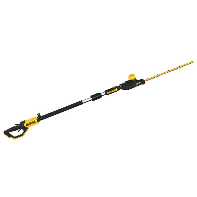 DEWALT 20V MAX 22 in. Cordless Battery Powered Pole Hedge Trimmer (Tool Only) - DCPH820B