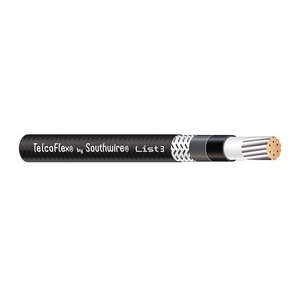 Southwire 1/0-1C RHH/LS CL B TNC LS0H, CTN BRD FT4 TELCOFLEX L3, 1000FT - 57138401