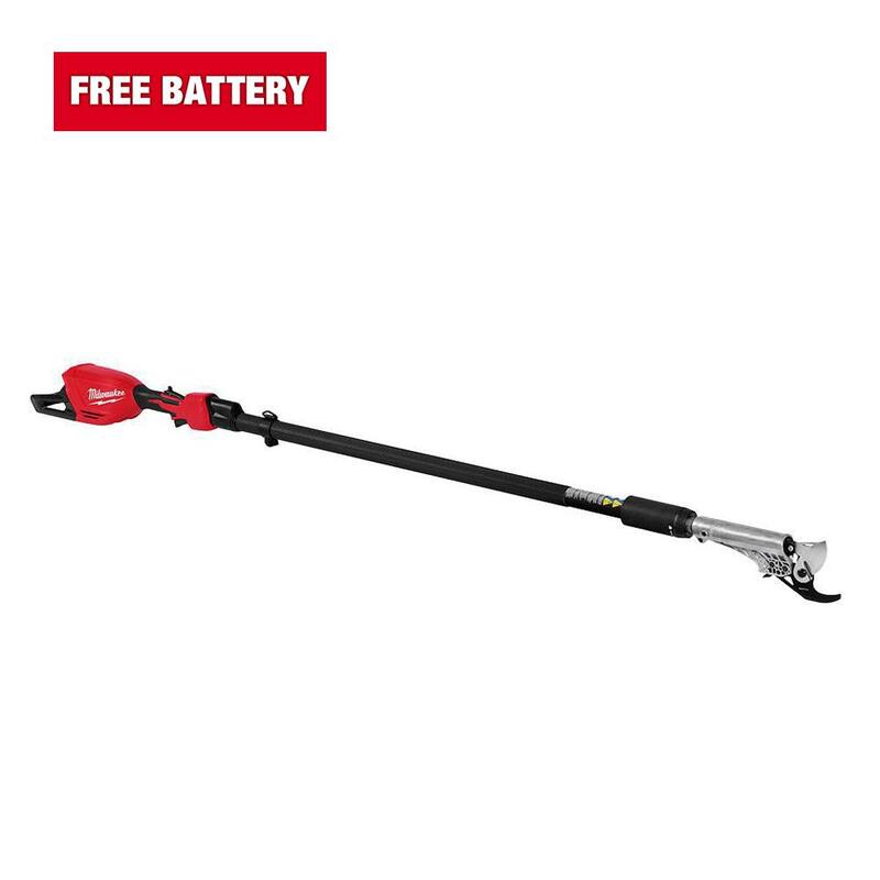 Milwaukee M18 Brushless 18-Volt Lithium-Ion Cordless Telescoping Pole Pruning Shears Saw (Tool-Only) - 3008-20