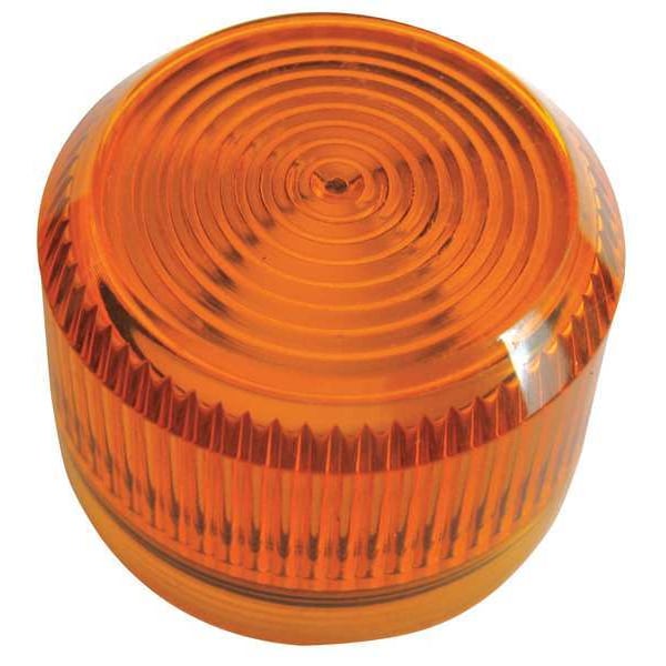 Lente de luz piloto Eaton Cutler-Hammer, 30mm, ámbar, plástico - 10250TC19N