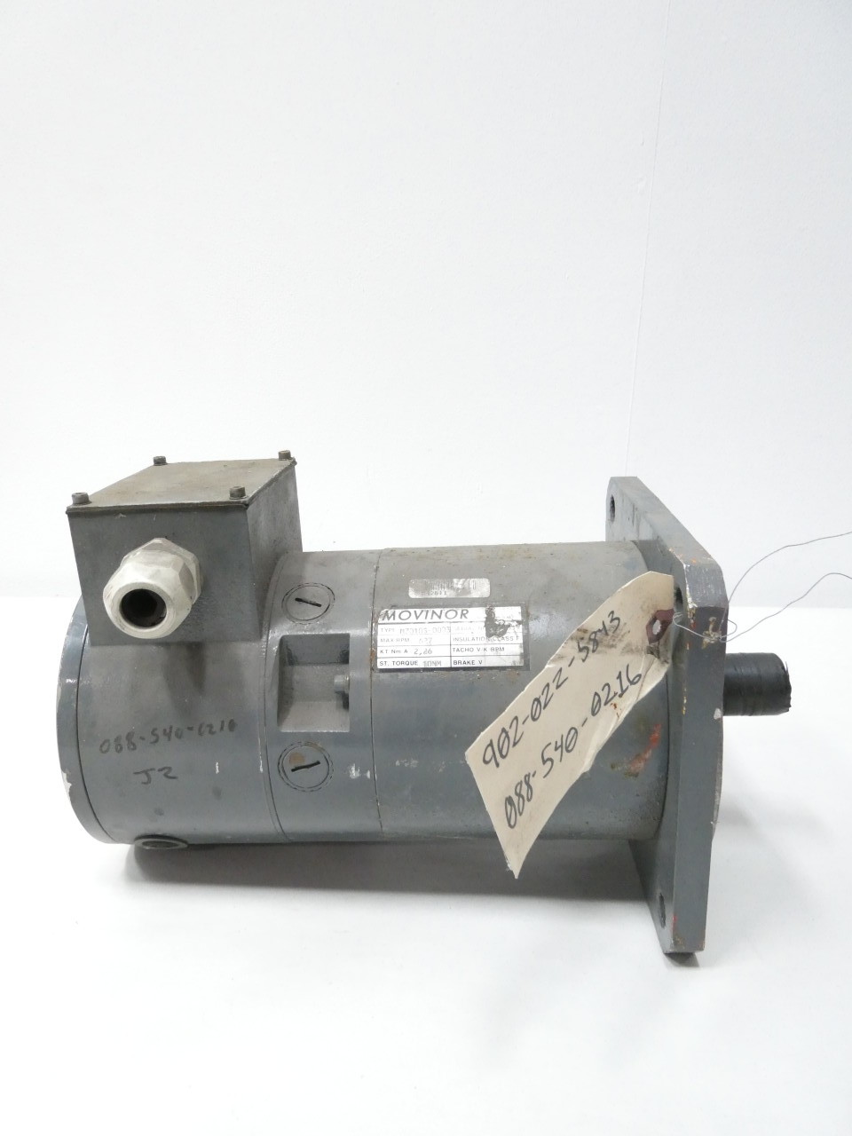 MOVINOR M7010S-0003 627RPM 1-1/4IN 10NM SERVO MOTOR