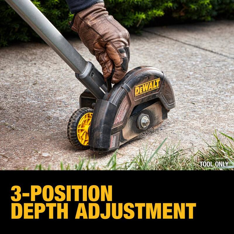DEWALT 20V MAX 7.5 in. Cordless Battery Powered Lawn Edger (Tool Only) - DCED400B