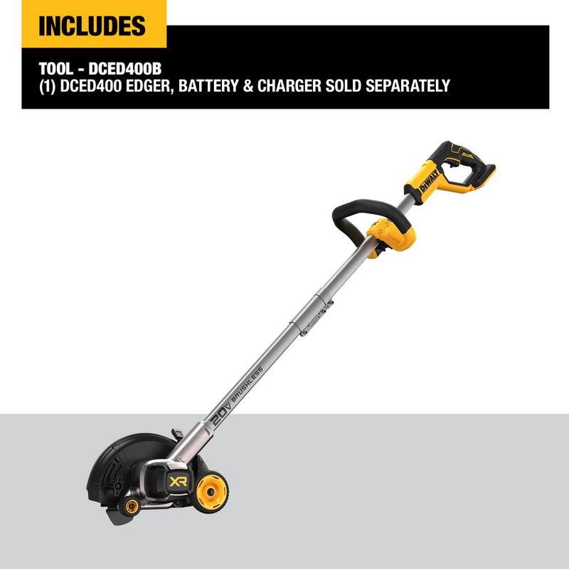 DEWALT 20V MAX 7.5 in. Cordless Battery Powered Lawn Edger (Tool Only) - DCED400B