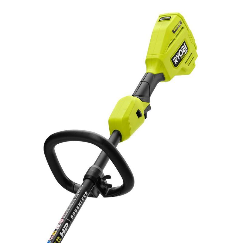 RYOBI ONE+ HP 18V Brushless Whisper Series 15 in. Cordless Battery String Trimmer (Tool Only) - P20019BTL