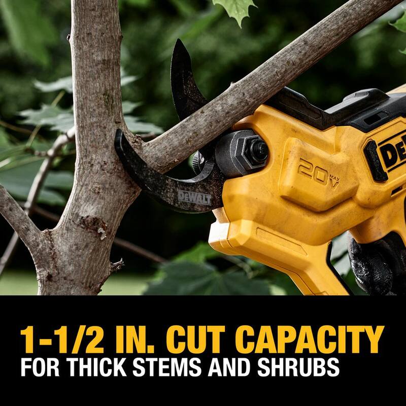 DEWALT 20V MAX Cordless Battery Powered Pruner Kit with (1) 2 Ah Battery & Charger - DCPR320D1