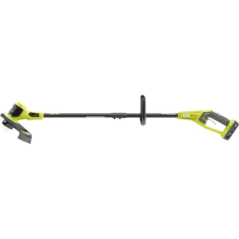 RYOBI ONE+ 18V 13 in. Cordless Battery String Trimmer with 2.0 Ah Battery and Charger - P20150