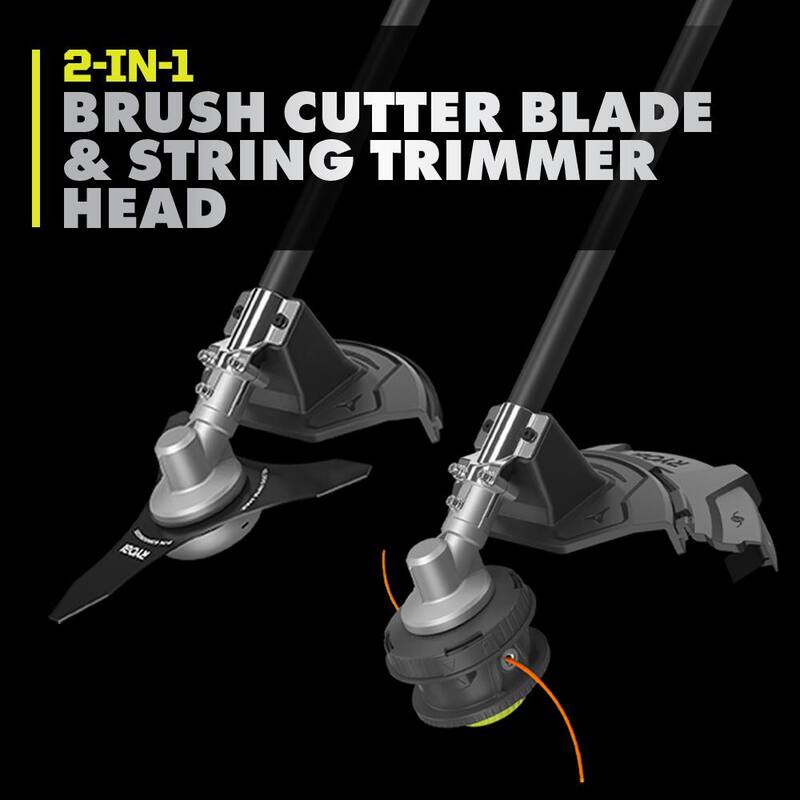 RYOBI 40V HP Brushless Bike Handle Brush Cutter (Tool Only) - RY40HPBC01B