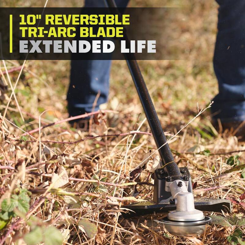 RYOBI 40V HP Brushless Bike Handle Brush Cutter (Tool Only) - RY40HPBC01B