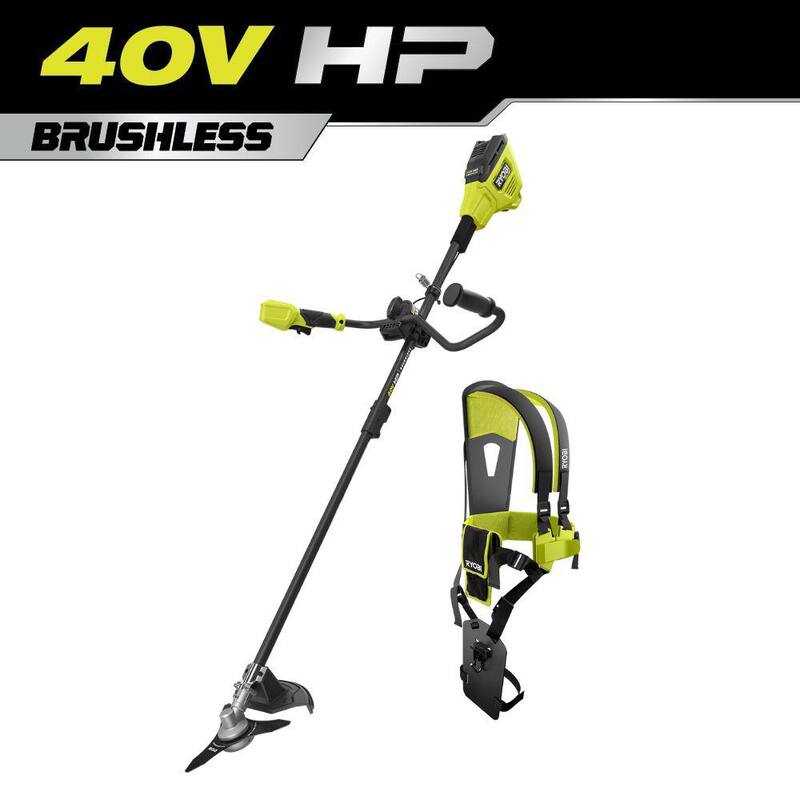 RYOBI 40V HP Brushless Bike Handle Brush Cutter (Tool Only) - RY40HPBC01B