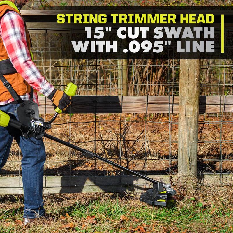 RYOBI 40V HP Brushless Bike Handle Brush Cutter (Tool Only) - RY40HPBC01B