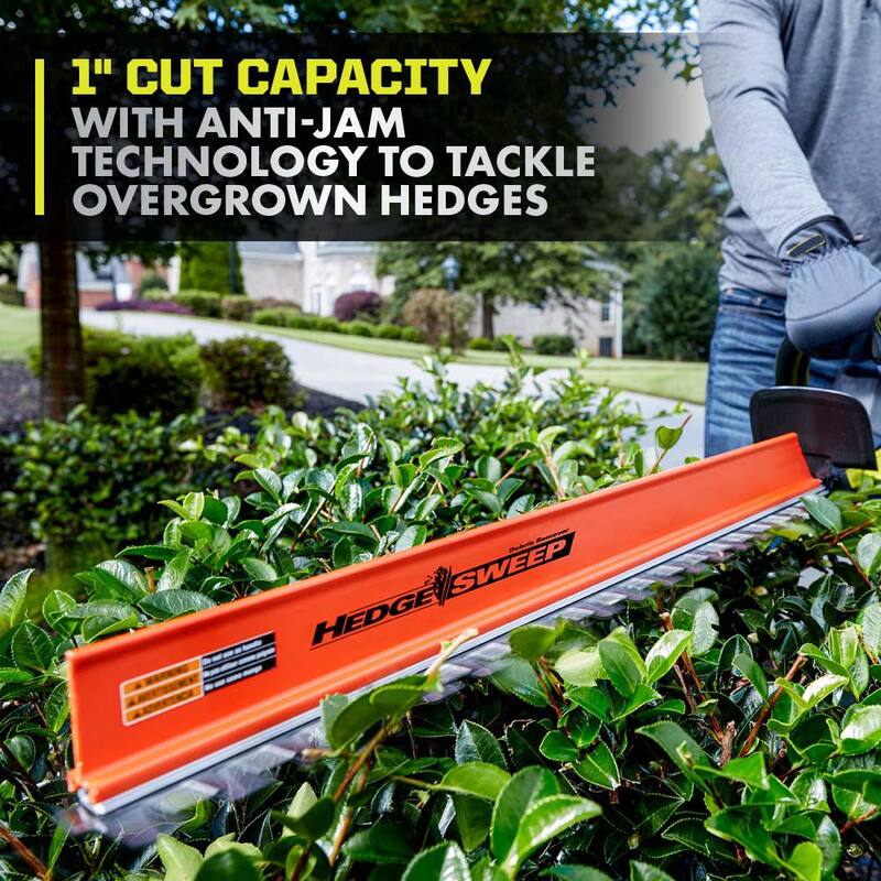 RYOBI 40V HP Brushless 26 in. Cordless Battery Hedge Trimmer with 2.0 Ah Battery and Charger - RY40640