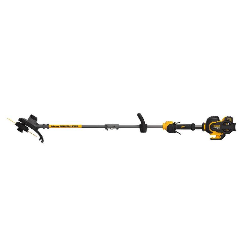 DEWALT FLEXVOLT 60V MAX 15 in. Brushless Cordless Battery Powered String Trimmer Kit with (1) FLEXVOLT 3 Ah Battery and Charger - DCST970X1S