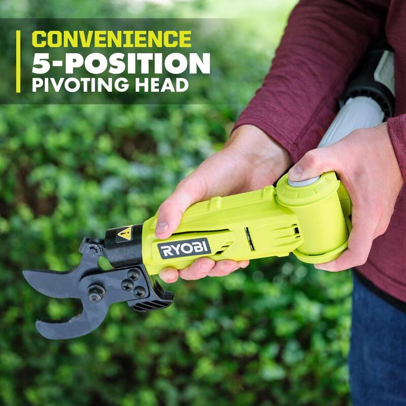 RYOBI ONE+ 18V Cordless Battery Pole Lopper (Tool-Only) - P2506BTL