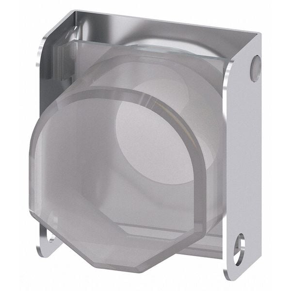 Siemens Cover, Plata, Metal, Plástico, 22mm - 3SU1950-0DV80-0AA0