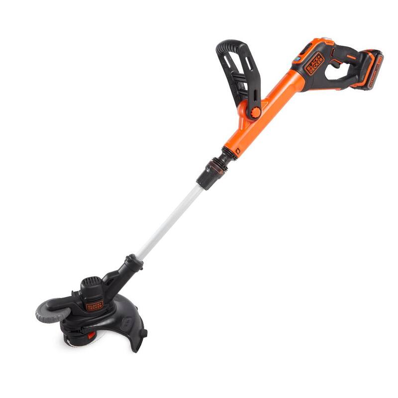 BLACK+DECKER 20V MAX Cordless Battery Powered 2-in-1 String Trimmer & Lawn Edger Kit with (1) 2.5Ah Battery & Charger - LST522