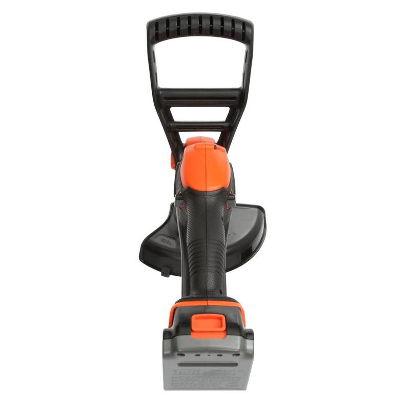 BLACK+DECKER 20V MAX Cordless Battery Powered 2-in-1 String Trimmer & Lawn Edger Kit with (1) 2.5Ah Battery & Charger - LST522