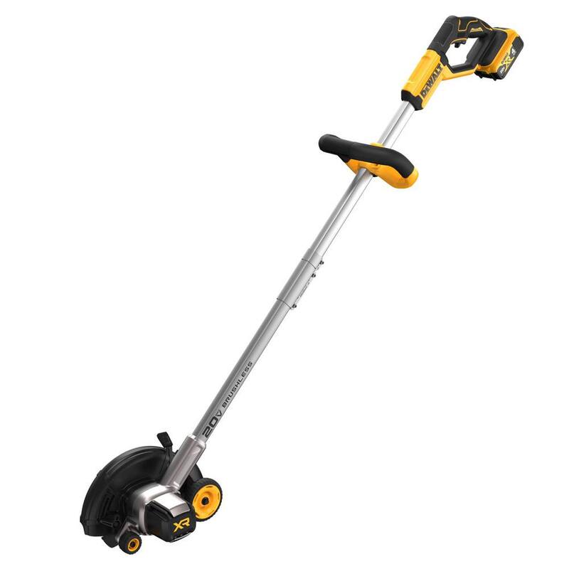 DEWALT 20V MAX Cordless Battery Powered Lawn Edger Kit with (1) 4Ah Battery, Charger & Blade - DCED400M1WZO400