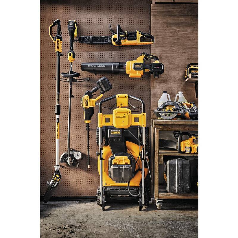 DEWALT FLEXVOLT 60V MAX 7.5 in. Cordless Battery Powered Attachment Capable Edger Kit with (1) FLEXVOLT 3 Ah Battery & Charger - DCED472X1
