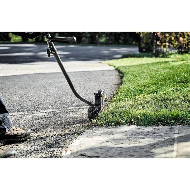 DEWALT FLEXVOLT 60V MAX 7.5 in. Cordless Battery Powered Attachment Capable Edger Kit with (1) FLEXVOLT 3 Ah Battery & Charger - DCED472X1