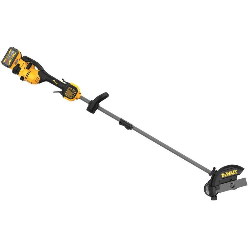 DEWALT FLEXVOLT 60V MAX 7.5 in. Cordless Battery Powered Attachment Capable Edger Kit with (1) FLEXVOLT 3 Ah Battery & Charger - DCED472X1