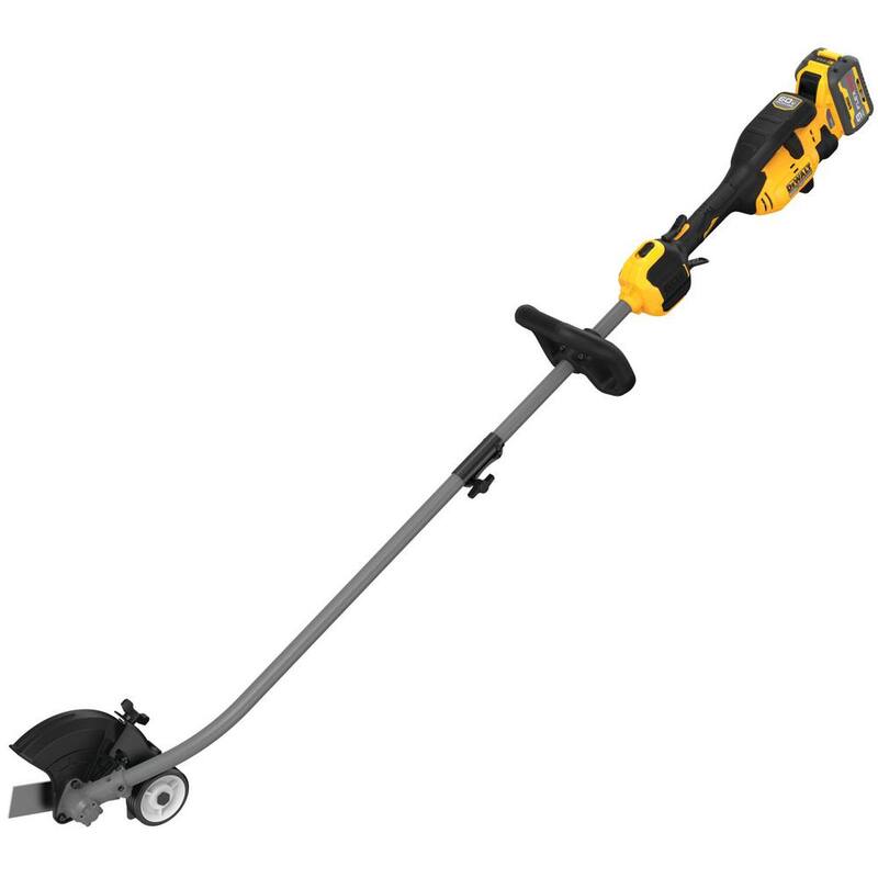 DEWALT FLEXVOLT 60V MAX 7.5 in. Cordless Battery Powered Attachment Capable Edger Kit with (1) FLEXVOLT 3 Ah Battery & Charger - DCED472X1