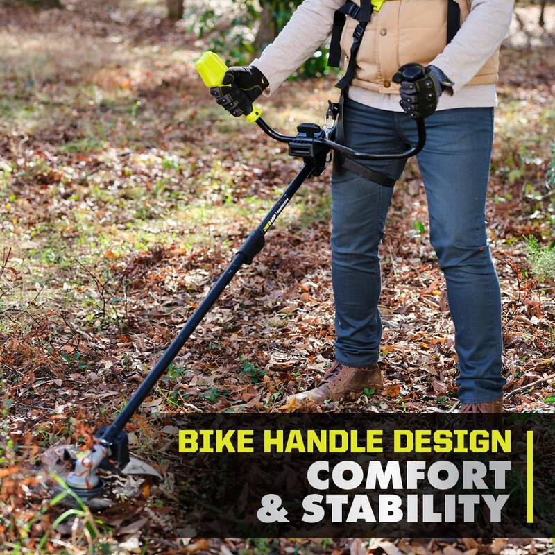 RYOBI ONE+ HP 18V Brushless Bike Handle Brush Cutter (Tool Only) - PBLBC01B