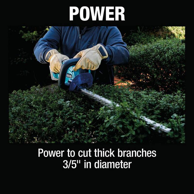 Makita 18V LXT Lithium-Ion Cordless 24 in. Hedge Trimmer (Tool Only) - XHU10Z