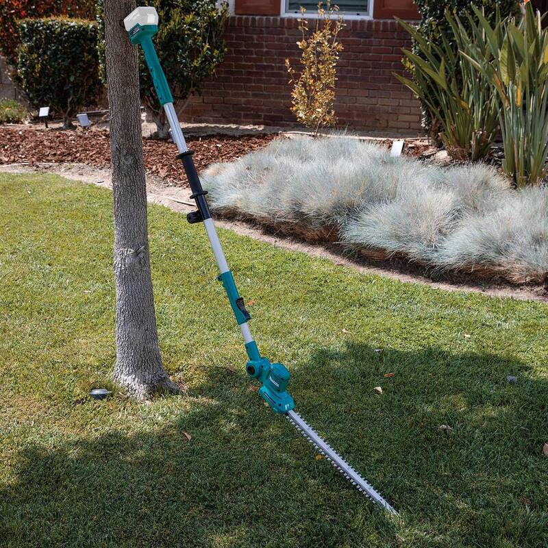 Makita LXT 18V Lithium-Ion Cordless 18 in. Telescoping Articulating Pole Hedge Trimmer (Tool Only) - XNU05Z