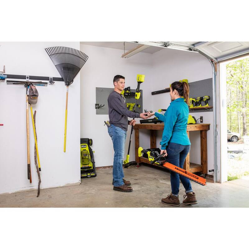 RYOBI ONE+ HP 18V Brushless 22 in. Cordless Battery Hedge Trimmer with 2.0 Ah Battery and Charger - P2680