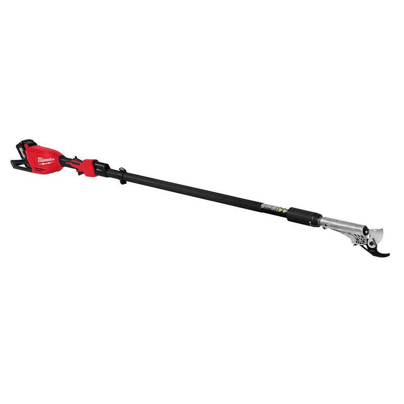 Milwaukee M18 Brushless 18-Volt Lithium-Ion Cordless Telescoping Pole Pruning Shears Kit with 6.0 Ah Battery and Rapid Charger - 3008-21
