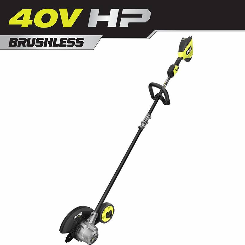 RYOBI 40V HP Brushless Stick Lawn Edger (Tool Only) - RY40708BTL