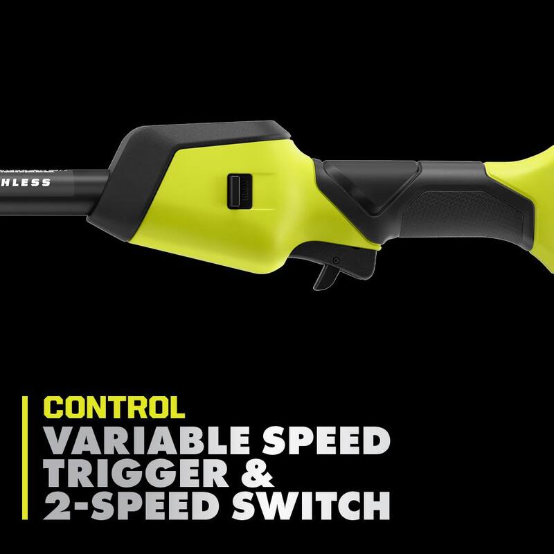 RYOBI 40V HP Brushless Stick Lawn Edger (Tool Only) - RY40708BTL