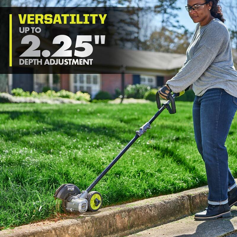RYOBI 40V HP Brushless Stick Lawn Edger (Tool Only) - RY40708BTL