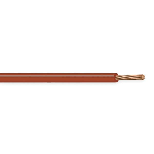 Carol Machine Tool Wire, AWM, MTW, TEW, TFF, 10 AWG, Brown, 500 ft - 76832.18.08