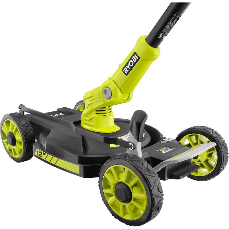 RYOBI ONE+ 18V 12 in. Cordless Mower with 4.0 Ah Battery and Charger - P20160