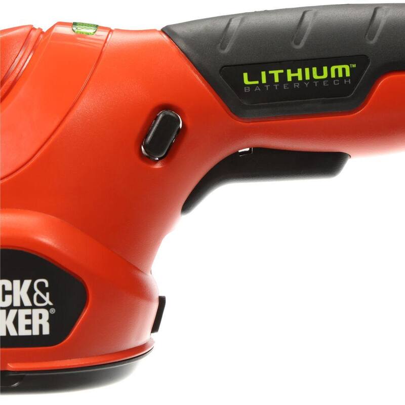 BLACK+DECKER 3.6V Cordless Battery Powered 2-in-1 Compact Garden Shears & Trimmer Combo Kit with (1) 1.5 Ah Battery & Charger - GSL35
