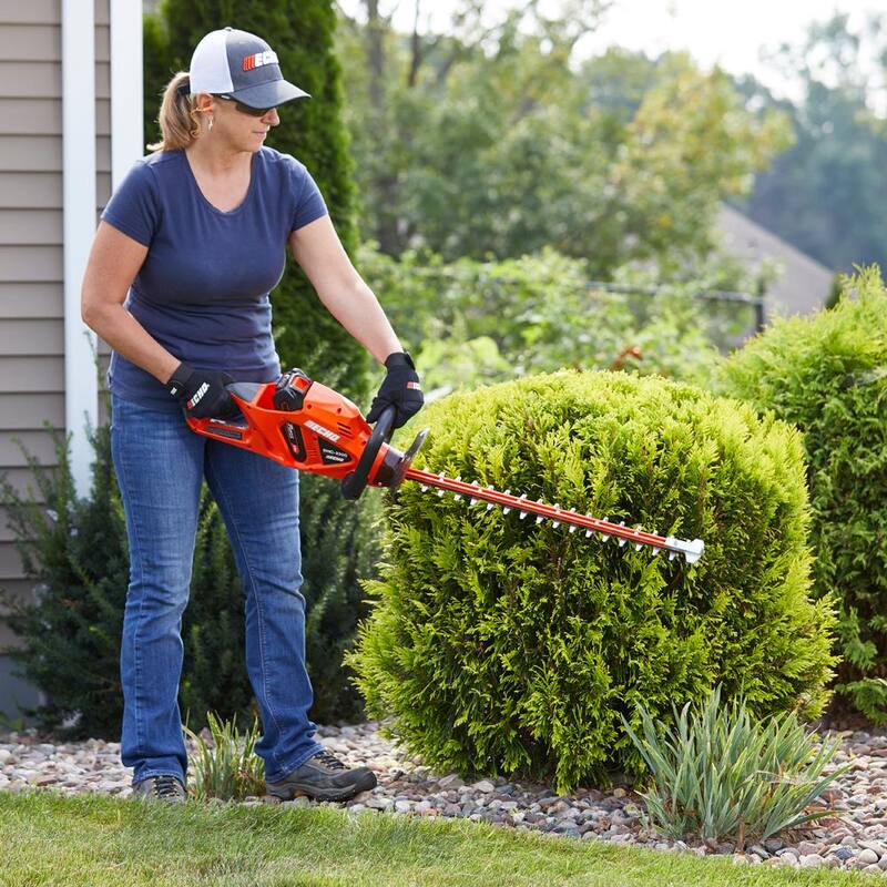 ECHO eFORCE 22 in. 56V Cordless Battery Hedge Trimmer with 2.5Ah Battery and Charger - DHC-2300C1