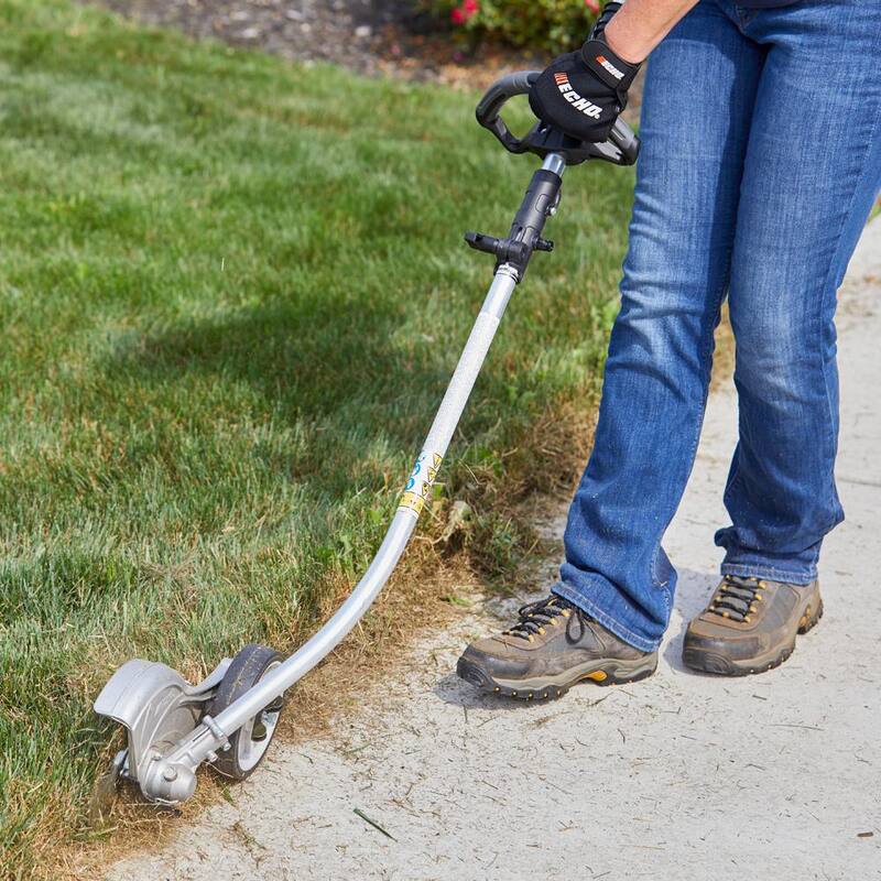 ECHO eFORCE 56V Brushless Cordless Battery 16 in. Attachment Capable String Trimmer and 2.5Ah Battery and Charger - DPAS-2100SBC1
