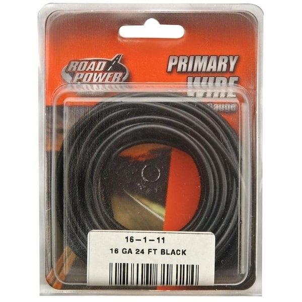 Cci Road Power Electrical Wire, 16 AWG Wire, 1Conductor, 2560 VACVDC, Copper Conductor - 55666633/16-1-11
