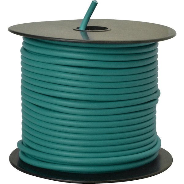 Road Power 100 Ft. 12 Ga. PVC-Coated Primary Wire, Green - 55678923