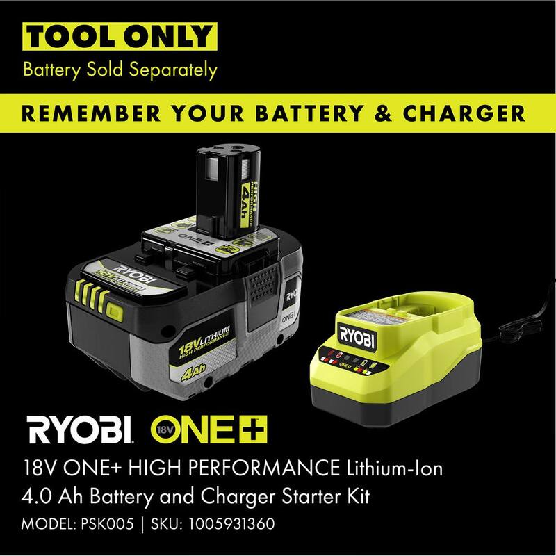 RYOBI ONE+ HP 18V Brushless Edger (Tool Only) - P2302BTL