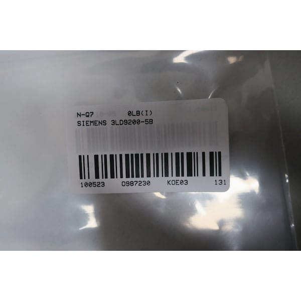 Interruptor auxiliar Siemens 600V-AC 10A parte y accesorio del contactor - 3LD9200-5B