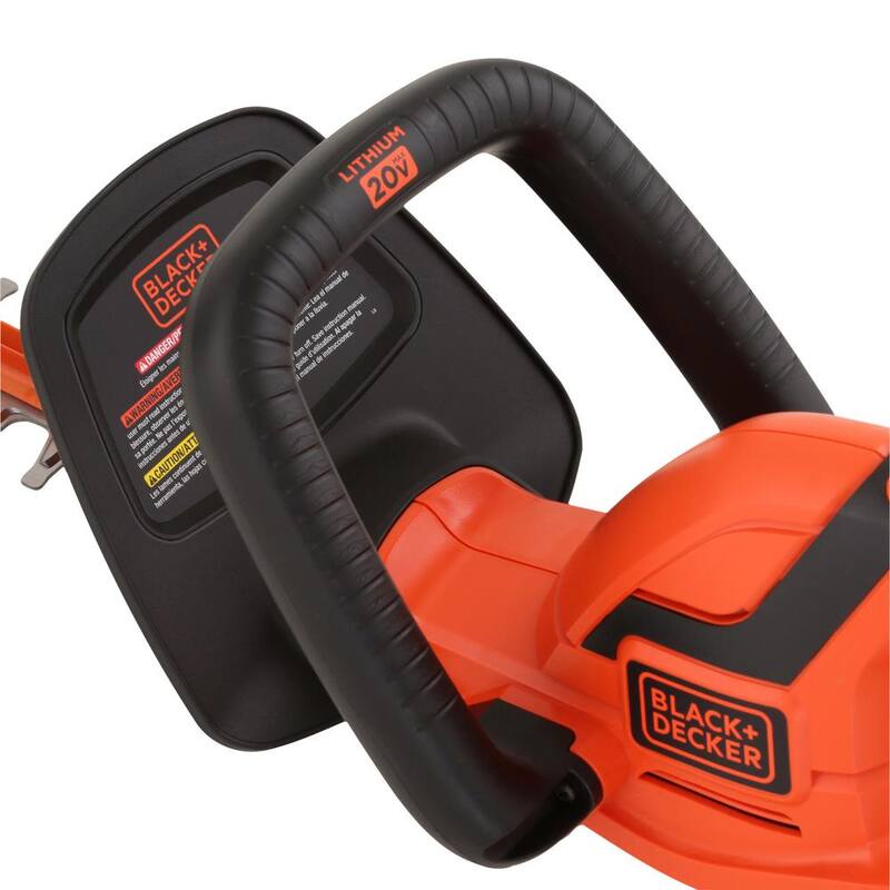 BLACK+DECKER 20V MAX 22in. Cordless Battery Powered Hedge Trimmer (Tool Only) - LHT2220B