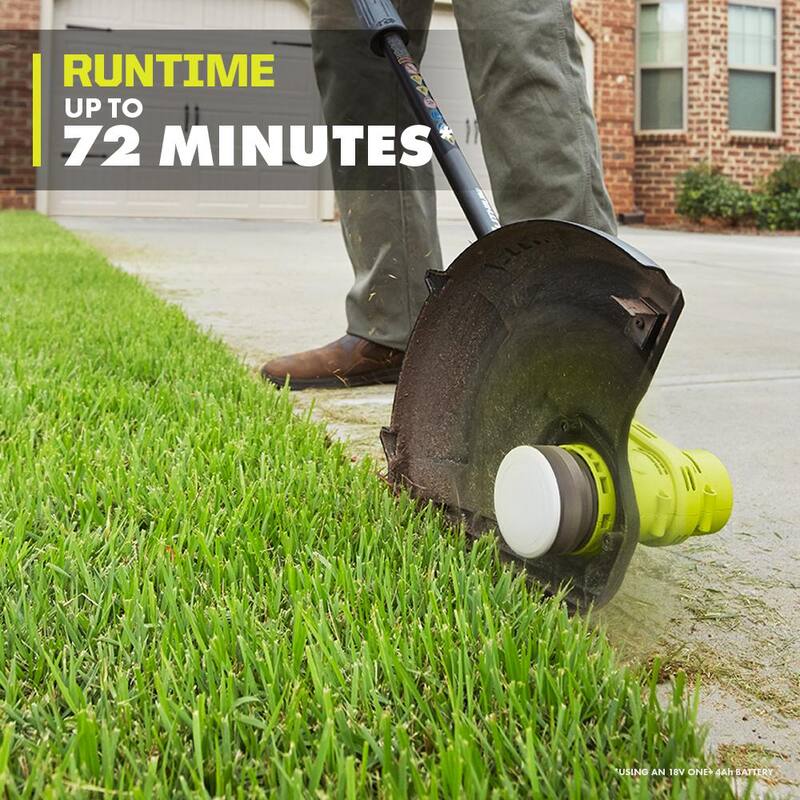 RYOBI ONE+ 18V 13 in. Cordless Battery String Trimmer/Edger (Tool Only) - P2008BTL