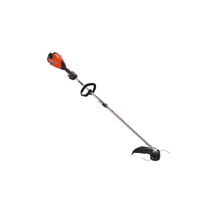 ECHO eFORCE 56V X Series Brushless Cordless Battery Pro Attachment Series String Trimmer with 5.0Ah Battery and Rapid Charger - DPAS-2600SBR2