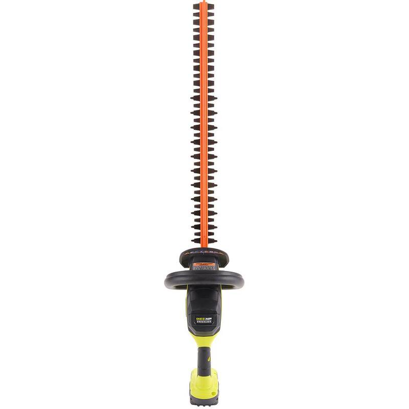 RYOBI ONE+ HP 18V Brushless Whisper Series 24 in. Cordless Hedge Trimmer with 2.0 Ah Battery and Charger - P26110
