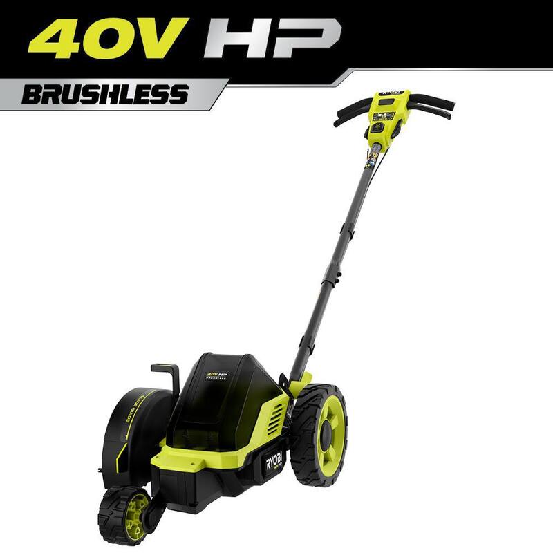 RYOBI 40V HP Brushless 9 in. Cordless Edger (Tool Only) - RY40706BTL