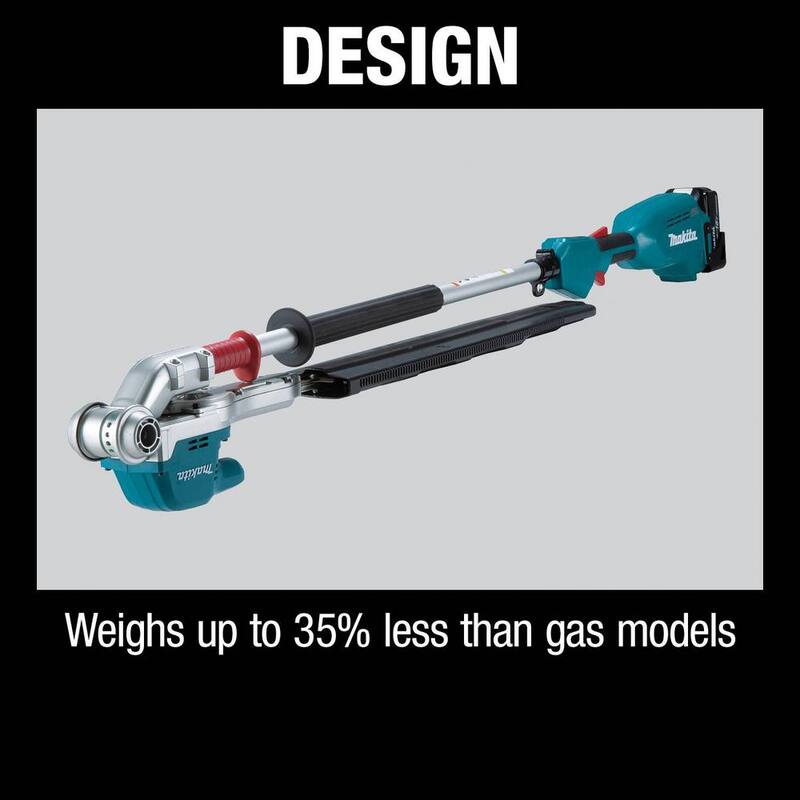 Makita LXT 18V Lithium-Ion Brushless 20 in. Articulating Pole Hedge Trimmer Kit (5.0 Ah) - XNU01T
