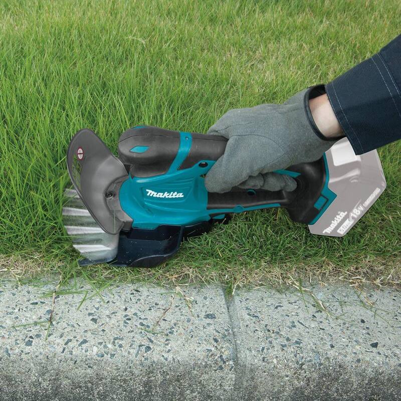 Makita LXT 18V Lithium-Ion Cordless Grass Shear with Hedge Trimmer Blade, Tool Only - XMU04ZX