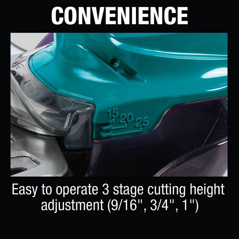 Makita LXT 18V Lithium-Ion Cordless Grass Shear with Hedge Trimmer Blade, Tool Only - XMU04ZX